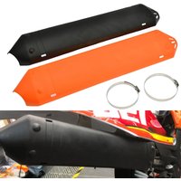 Motorcycle 2024 Heat Shield Exhaust Protective Cover For KTM EXC 250 300 TPI XC XC-W For Husqvarna TE250 TE300 2T 2020 2022 2023