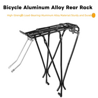 Aluminum Alloy Mountain Bike Rear Rackbicycle Rear Cargo Rack Road Bike Rear Rack Touring Luggage Rack Disc Brakes Riding