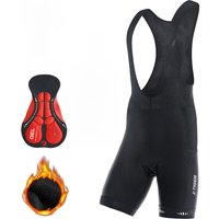 AliExpress X-TIGER Mens Athletic Cycling Shorts Pro Elastic Waist Pocket 3D-Cut Warmth Soft Fleece Cycling Bib Shorts 5-15℃ Winter Sports