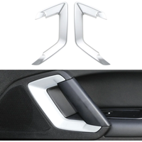 Car Front Door Handle Cover for Peugeot 308 308s 408 4008 2016 - 2019 Interior Door Decoration Sticker 2Pcs Trim Accessories