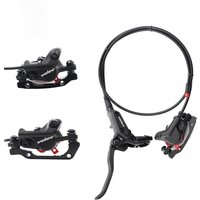 AliExpress NONE Velec E-Bike Hydraulic Disc Brake Set 2-Piston Power off for Electric Bikes Scooters MTB - Front Rear Brakes with Oil Pipe 950mm