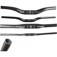 AliExpress FCFB carbon handlebar MTB Handlebar Flat Or Rise Handlebar 31.8*380-760mm matte bike parts handlebar carbon bicycle bike handlebar