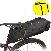 AliExpress Rhinowalk Bike Bag 10L-13L Waterproof Bicycle And Stabilizer Bracket Mount Large Capacity Saddle Tail Rear Bike Bag