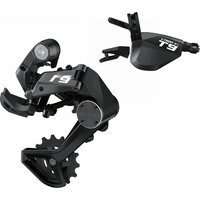 AliExpress NEW! LTWOO T9 1x11 Speed Two Way Release Composite Plastic Shifter + Stabilize Damping Steel Rear Derailleur 11s