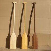 Wooden Paddle 48 inch Wooden Oar Canoe Oar Handheld Wooden Decorative Paddle for Outdoor Pool Home Office Lake House Decor