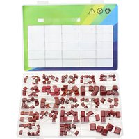 200PCS CBB Capacitor 23 Values 10nF-1000nF 330nF 560nF Metallized Polypropylene Film Capacitors DC 103J 334J 105J Assortment Kit