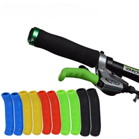 AliExpress New Bicycle Silicone Gel Brake Handle Lever Cover Rubber Soft Anti-slip Handlebar GripsMountain Road Cycling Bike Bicycle Grips