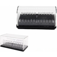 Dental Acrylic Organizer Holder for Orthodontic Round/Rectangular Arch wires Case