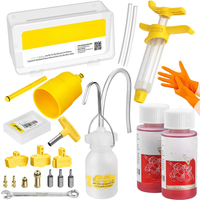 AliExpress NONE Brake Bleed Kit for Shimano Hydraulic Brakes, Brake Fluid Change Hydraulic Kits, Including 2Pcs 60ml Brake Fluid Mineral Oil