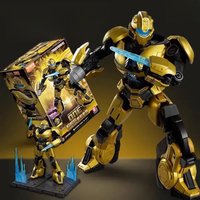 Original Blokees Transformers One Bumblebee Starscream Classic Class Anime Figure Action Assembly Building Blocks Model Toys