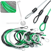 AliExpress NONE 0.5/1/2Meters Bicycle Lock Wire Cycling Strong Steel Cable Lock MTB Road Bike Lock Rope Anti-theft Safety Bicycle Accessory