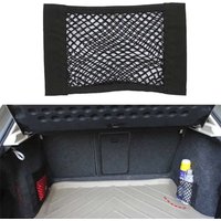 For Hyundai Creta Hyundai Ix25 2015-2022 Car Boot Trunk Seat Back Elastic Storage Net Cargo Organizer Bag Accessories