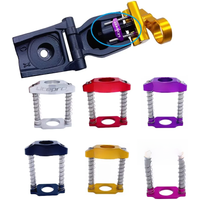 AliExpress Litepro For Brompton Folding Bike Stem Hinge Clamps Spring Holder Aluminum Alloy Stem Fold C Buckle Handle Tension Spring Mount