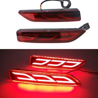 2Pcs Rear Bumper Light for Honda BRV BR-V 2015-2019 CRV 2007-2009 City 2012-2014 MOBILIO 2016 2017 Brake Light Led Reflector