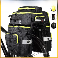 AliExpress Rhinowalk Bike Pannier Bag 3 in 1 Big Capacity Trunk Bags For Mountain Road Bicycle Cycling Double Side Rear Rack Seat Luggage