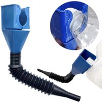 Plastic Car Refueling Funnel Foldable Gasoline Engine Oil Funnel Car Vehicle Motorcycle Refuel Oil Filling Tool Auto Accessories