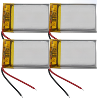 4pcs 3.7V 200mAh 0.74Wh bateria de lítio recarregável de polímero Li 402030   Para câmera de alto-falante Bluetooth GPS SatNav para reprodutor de música MP3 4pcs 3.7V 200mAh 0.74Wh bateria de lítio recarregável de polímero Li 402030   Para câmera de alto-falante Bluetooth GPS SatNav para reprodutor de música MP3