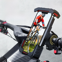 AliExpress Joyroom Mobile Phone Holder For Bike Unshakable Screen Rotation Universal Use Motorbike Phone Holder For iPhone Huawei Samsung