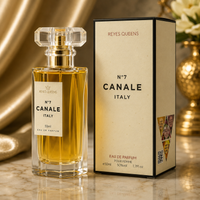 Reyes Queens - Canale Italien Nr. 7 Eau De Parfum 50ml. Ein femininer Duft mit blumigen, pudrigen und eleganten Noten, der ein raffiniertes und umfassendes Aroma verleiht.