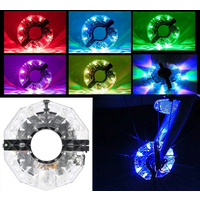 AliExpress cycle zone Bicycle Spoke Light Bike Wheel Lights LED Rechargeable Bike Scooter Warning Lamp RGB Colorful Night Cycling Signal Lamp