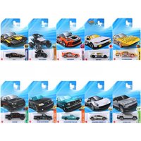 Hot Wheels C4982 Tesla Cyberquad Datsun Sunny Truck Gordon Murray Ain't Fare Chevy Hako Type D 1:64 Model Car Toy 2025 Case D