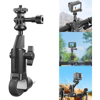 AliExpress APWIKOGER Motorcycle Bicycle Holder 360 Rotating Bicycle Handlebar Stand for Insta 360 X2 X3 X4 Go Pro 12 11 10
