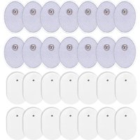 Reusable Tens Acupuncture Electrode Pads Gel Patch For Ems Nerve Muscle Stimulator Electric Physiotherapy Body Massager Stickers