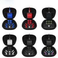 Carry Bag For Xbox Elite Series 2 Controller Protective Case Portable Storage Bag Internal Charging Stand Cable Metal Buttons