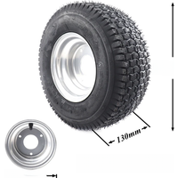 AliExpress JXMOTONG 13 x 5.00-6 Tubeless Tire and Rim Wheel For Garden Tractor Rider Mower ATV GO-kart Drift Bike Wheels beach car accessories