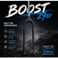 Versand aus Spanien, schnelle Lieferung, steuerfrei, 29er MTB Starrgabel Boost 110mm 15mm, Fahrradteile Zubehör, Steckachse inklusive, Versand aus Spanien.