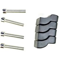 AliExpress NONE New Road Bicycle Riser Spacers Alloy Rest Bar Plate Rising Spacer Clamp Aluminum For TT Handlebar Parts 31.8mm 10/20mm
