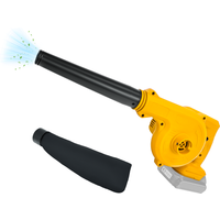 Electric Air Blower Cordless Leaf Blower 2-in-1 Handle Blower and Vacuum Cleaner Power Tool for Dewalt 20V Battery (No Battery)
