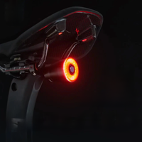AliExpress ANTUSI Bicycle Smart Auto Brake Sensing Light IPx6 Waterproof LED Charging Cycling Taillight Bike Rear Light Accessories Q5