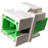 SC-SC APC Fiber Optic Connector Insert Keystone SC UPC Optical Single-Mode Adapter Coupler Jack Slot For Network Plug