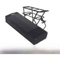 AliExpress chamrider ChamRider-Electric Bike Battery Box, Rear Rack, Donkey Kong, USB, Double Layer Luggage, 48V, 36V, 52V, 5V, 14S8P