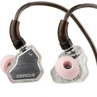 7Hz x Crinacle Zero 2 Updated Earphones10mm Dynamic Driver IEM Wired Earbuds Gaming Earbuds with OFC IEM Cable for Musician