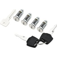 AliExpress NONE 4Pcs/set One-Click System Installed Lock Cylinder Works with Thule Car Rack Systems and Accessories for Car Racks,bike Racks