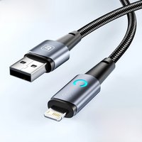 Toocki USB Lightning Cable for iPhone 14 13 12 11 Pro Max 8 7 Plus 2.4A Fast Charing Cable for iPhone Charer Cord Data Wire