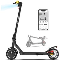 INVANTI Electric Scooter 350W Motor, 25km/h Speed, 32km Range, 8.5" Solid Tires, Dual Suspension, Foldable, APP, Dual Brakes image 3
