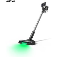 MOVA S7 Ultral Cordless Stick Vacuum Cleaner 220AW 700W 32kpa One-pull Ring Scrapes Cyclonic Suction Dust Dual-Use Brush LED