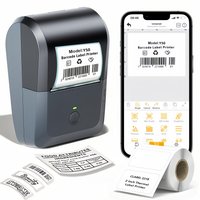 2 Inch Label Maker Machine, Bluethooth Portable Thermal Label Printer with Large Waterproof Tape and Multiple Templates