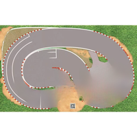 AliExpress RC Car Simulation Race Track Drift Runway Racetrack for 1/28 1/24 MINI-Z DRZ AMG GLD BMX XRX DriftArt Professional Drift Track