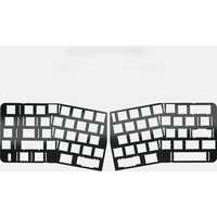 Keebox NEO Ergo PC PP POM FR4 ALU Carbon Positioning Plate Keyboard Kit PCB Mounted Keyboard DIY Plate