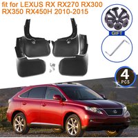 for LEXUS RX RX270 RX300 RX350 RX450H 2010 2011 2012 2013 2014 2015 Mudflap Mudguard Fenders Splash Guards Front Car Accessories
