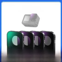 EEWER PL ND Filter Set HD Plastic Neutral Density Polarizer Lens Filter Kit Action Camera Accessory For GoPro Hero 13 12 11 10 9