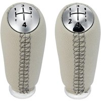 Beige Chromed Matte MT Gear Shift Knob for Renault Megane 2 MK2 Clio III MK3 Scenic II MK2 MK 2 Shifter Stick Head Ball Pen Arm