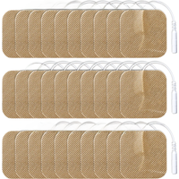 Reusable Electrode Pads Gel Massage Patch For Tens Digital Pulse Physiotherapy Massager Acupuncture Nerve EMS Muscle Stimulator