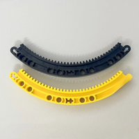 24121 Gear Rack 11 x 11 Curved Brick Collections Bulk Modular GBC Toys For Technical MOC DIY Buildings Blocks Compatible