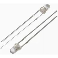 100PCS 3MM photodiode F3 transparent white colloidal receive photosensitive light-controlled LED lamp bead
