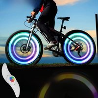 AliExpress cycle zone Colorful Bike Wheel Spoke Light MTB Balance Bicycle Light LED Tyre Tire Flash Lights Warning Cycling Lamp